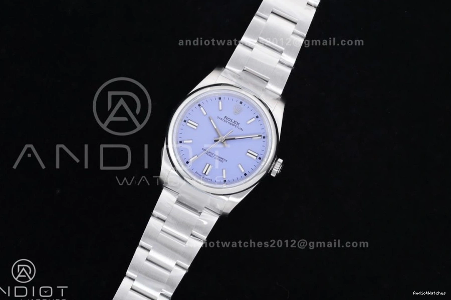 KRF 904L Dial Edition 962 Casual Lavender Best 1:1 126000 VR Oyster Steel Perpetual 36mm 0124